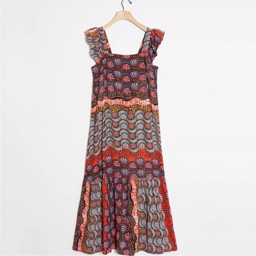 Corey Lynn Calter Anthropologie Doraine Midi Dress